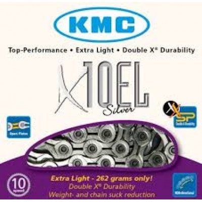 Ketting KMC X10EL 10 speed Zilver Ketting KMC X10EL 10 speed Zilver